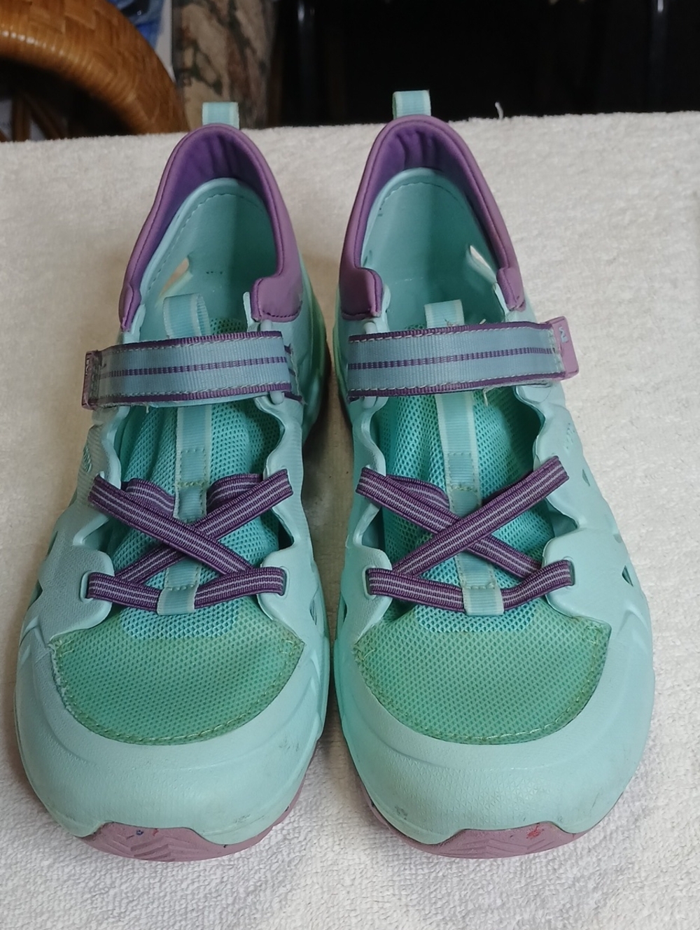 Merrell Aqua and Purple Women's Sport Sandals